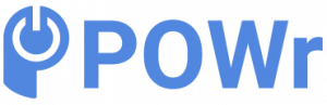 powr full logo blue