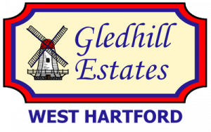 gledhill estates logo with west hartford transparent 1